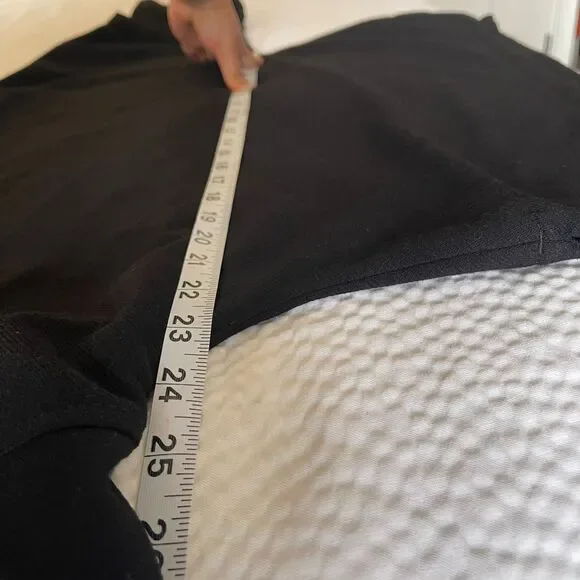 Max Studio London Women's Black Boxy Tshirt Oversized Batwing Sleeve Top Size XS - Picture 9 of 9